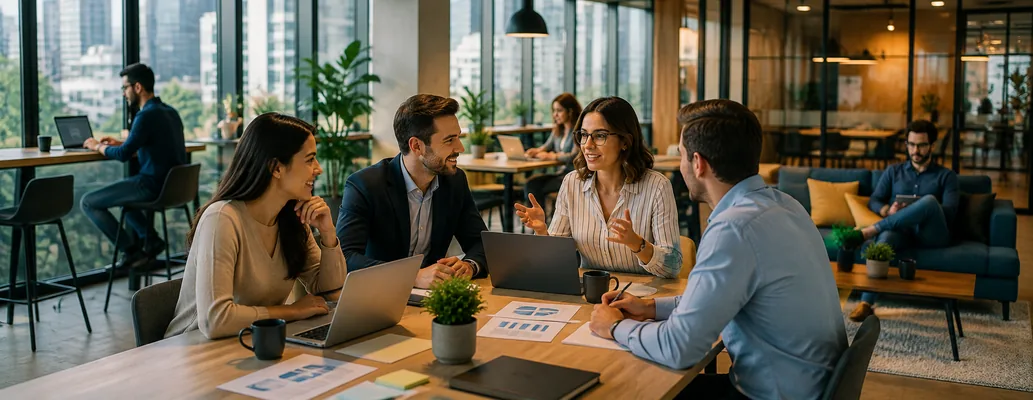 Expansão sem sede própria: Como empresas crescem com coworking