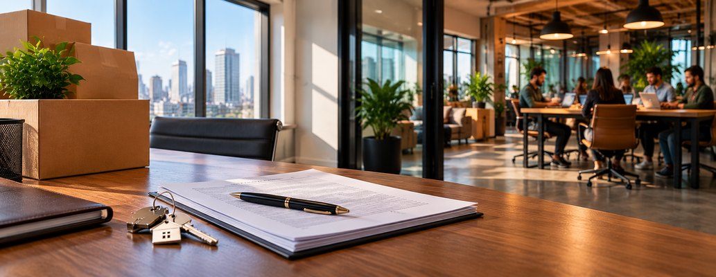 Como sair de um contrato de aluguel comercial: multas, prazos e alternativas de coworking